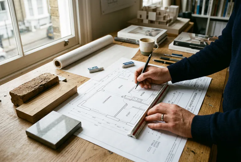 Structural calculations and Building Control drawings for residential steel alterations