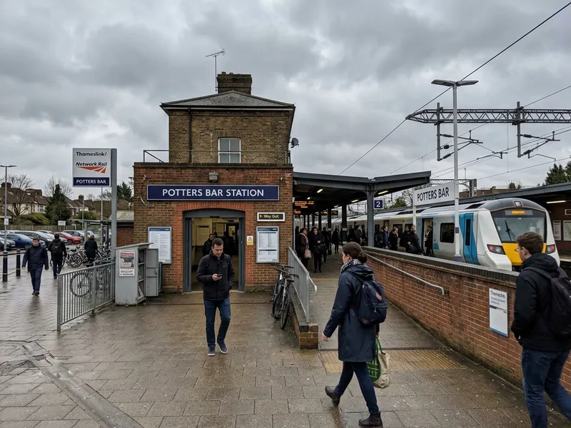 Potters Bar railway station Thameslink, Hertfordshire EN6